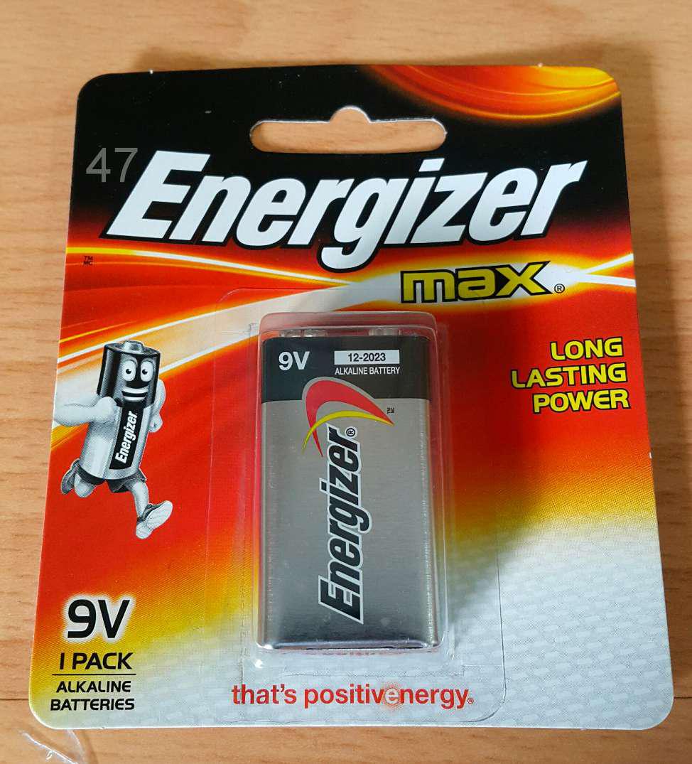 Pin vuông 9 Volt Energizer