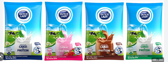 Sữa Bịch Dutch Lady 220ml