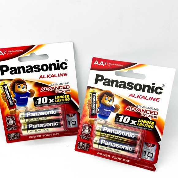 Pin 2A Panasonic - Pin vĩ - loại 1