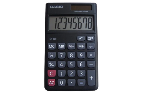 Máy tính tay CASIO SX-300B c.hãng